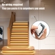 Synchronized Style LED Stair Lighting Complete Set KMG-6589, 40in Length Cuttable Tunable White LED Strip Light Suitable for 20~50in Width Indoor Staircase