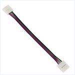 6" Interconnect Jumper for 10mm RGB LED Strip Lights - STN10-4HCHC-15