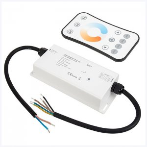 Waterproof 4 Channel Receiver with Tunable White RF Remote - 5 Amps/Channel - DS-CO4-CCT