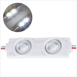 Single Color LED Modules - Linear Module with 2 SMD LEDs - 125 Lumens/Module - 20-Pack / 100-Pack