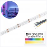 5m RGB+CCT COB LED Strip Light - COB Series LED Tape Light - IP20 - 24V