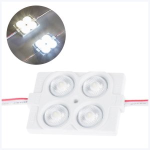 Single Color LED Modules - Square Module with 4 SMD LEDs - 250 Lumens/Module - 20-Pack / 100-Pack