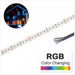 5m RGB High Density LED Strip Light - Color-Changing LED Tape Light - 24V - IP20 - RGB - 196.9in (16.40ft)