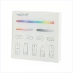 MiBoxer Wireless LED Wall Remote - RGB+CCT 4-Zone Touch Panel - Battery Operated