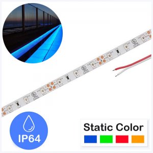 5m Single Color Weatherproof LED Strip Light - Eco Series Tape Light - IP64 - 12V / 24V