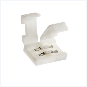 Direct Connect Clamp for 8mm Single Color LED Strip Lights - STN8-2HC