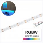 5m RGB+White COB LED Strip Light - COB Series LED Tape Light - IP20 - 24V - RGB+Cool White / RGB+Natural White / RGB+Warm White