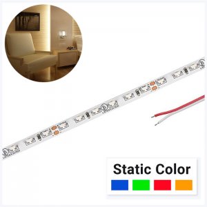 5m Single Color LED Side Emitting Strip Light - 24V - IP20