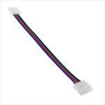 NFLS10-4CSH 4 Contact 10mm Flexible Light Strip Interconnect - Interconnect