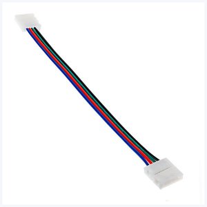 NFLS10-4CSH 4 Contact 10mm Flexible Light Strip Interconnect - Interconnect