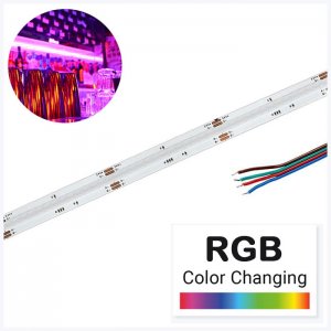 5m RGB COB LED Strip Light - COB Series LED Tape Light - IP20 - 24V