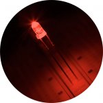 3mm Orange LED - 605 nm - 14 Degree Viewing Angle