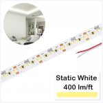 5m White LED Strip Light - Lux Series LED Tape Light - High CRI - 24V - IP20