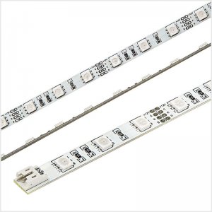 Rigid RGB LED Light Bar with High Power 3-Chip SMD LEDs - Narrow Rigid Light Bar